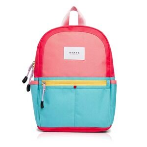 STATE Unisex Mini Kane Backpack Pink Mint NEW with tags